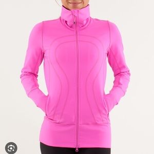 Lululemon in stride pink jacket